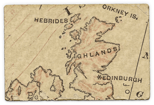 Map of highlands