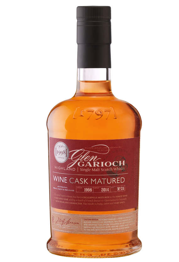 Bottle of Glen Garioch 1998 Wine Cask Matured