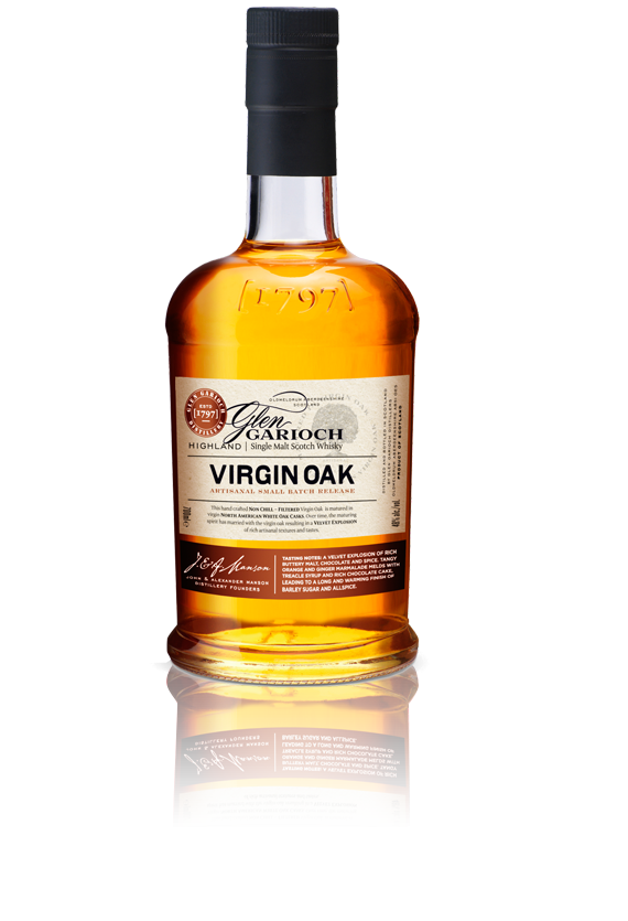 Bottle of Glen Garioch Virgin Oak