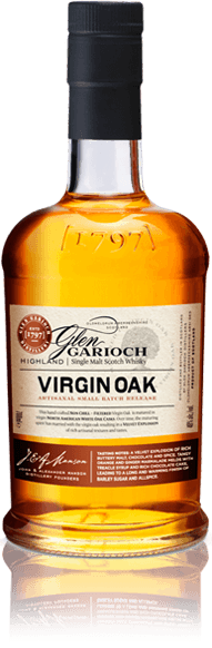 Bottle of Glen Garioch Virgin Oak